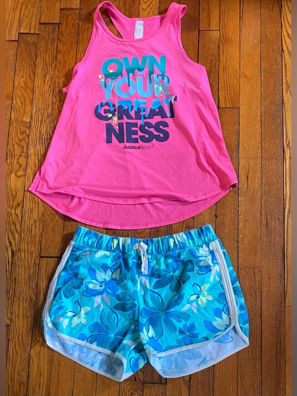 Justice Sport Girls Active Wear Outfit